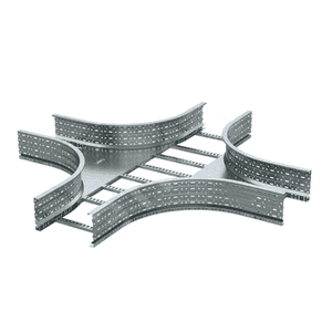 Ответвитель Х-образный лестничный 150х800 R=660мм (ULX658)