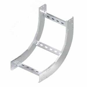 Угол вертикальный внутренний 90 градусов, 100х300 R300, цинк-ламельный в комплекте с крепежными элементами и соединительнымипластинами, необходимыми для монтажа (LH1330KZL)