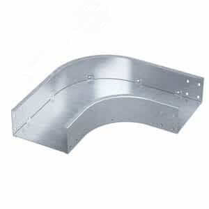 Угол горизонтальный 90 градусов 50х100, 2,0 мм, цинк-ламель, в комплекте с крепежными элементами и соединительными пластинами,необходимыми для монтажа (SDH510KZL)