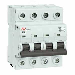 Выключатель нагрузки AVN 4P 25A EKF AVERES (avn-4-25-av)