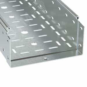 Лоток перфорированный 400х100х3000 толщина 1.2 мм (3534512)