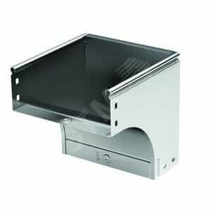 Угол CDV 90 вертикальный внешний основание 100 H100 в комплекте с крепежными элементами и соединительными пластинами (37472KHDZ)