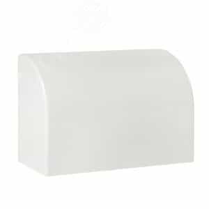 Заглушка (100х40) (2 шт) Plast Белый (ecw-100-40x2)