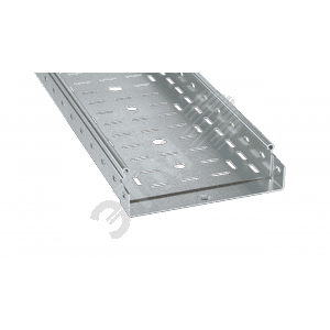 Лоток перфорированный 50x100х4000, 1,0 мм, горячеоцинкованный