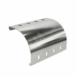 Пластина вывода кабеля для лестничных лотков осн.1000 мм AISI 304, в комплекте с крепёжными элементами, необходимыми для монтажа (IEP100KC)