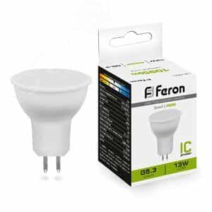 Лампа светодиодная LED 13вт 230в G5.3 белый (LB-960)