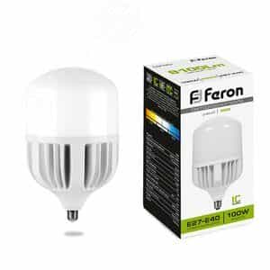 Лампа светодиодная LED 100вт Е27/Е40 белый (LB-65)