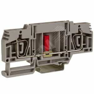 HSCB.6GR тестовый с разъединителем серый 6 кв.мм (ZHB200GR-RET)