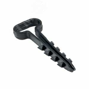 Дюбель-хомут 6х14 полипропилен черный Simple (100шт) (plc-cd1-6x14b)