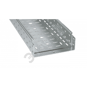 Лоток перфорированный 80х500х6000, 1,0 мм, горячеоцинкованный (SPV60850HDZ)