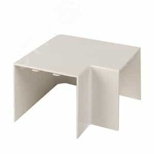 Поворот 90 градусов (60х60) (4 шт) Plast Белый (abw-60-60x4)