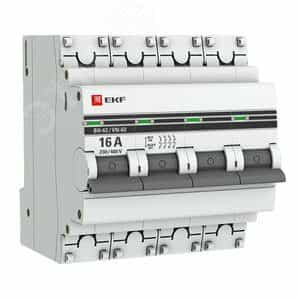 Выключатель нагрузки 4п ВН-63 16А PROxima (SL63-4-16-pro)