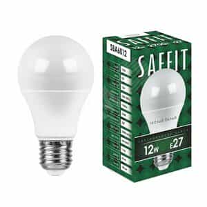 Лампа светодиодная LED 12вт Е27 теплый (SBA6012)