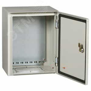 Корпус металлический ЩМП-1-2 (395х310х220мм) У1 IP54 PRO IEK (YKM42-01-54-P)