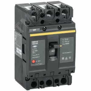 Автоматический выключатель ВА88-32 3Р 100А 25кА MASTER IEK (SVA10-3-0100-02)