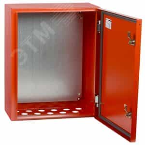 Корпус металлический ЩМП-1-0 (395х310х220мм) У2   IP54 RAL 3020 IEK (IND-YKM40-01-54)