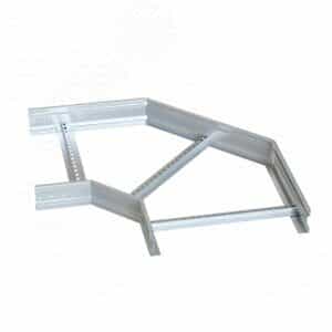 Угол 90 градусов горизонтальный лестничный усиленный 100x400 мм (2 мм) HDZ EKF (gltp90100400-2-HDZ)