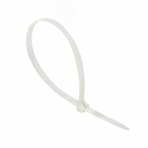 Хомут нейлоновый со стальным зубом (б), 8x300 (100шт) EKF PROxima (plc-fl-ctsbw-8x300)