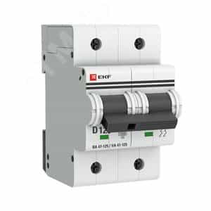 Купить Автоматический выключатель ВА 47-125 2P 125А (D) 15кА EKF PROxima (mcb47125-2-125D) Автоматический выключатель ВА 47-125 2P 125А (D) 15кА EKF PROxima (mcb47125-2-125D)