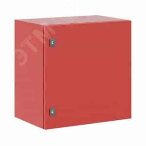Корпус сварной навесной серии ST с М/П 600x600x400мм RAL3000 (R5ST0664-RAL3000)