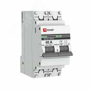 Выключатель нагрузки ВН-63 2P 40А PROxima (SL63-2-40-pro)