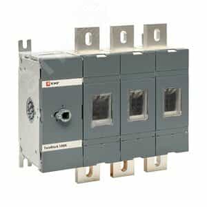 Рубильник 1250A 3P без рукоятки управления TwinBlock EKF (tb-s-1250-3p)