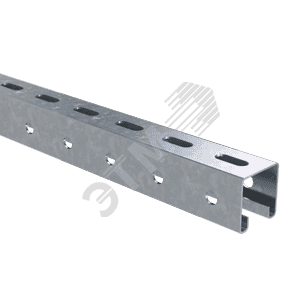 С-образный профиль 41x41, L2450, толщ.1,5 мм, INOX 304 (IBPL41245C)