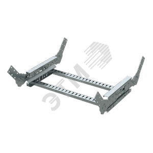 Угол вертикальный лестничный 80х200 цинк-ламельный (ULF082ZL)