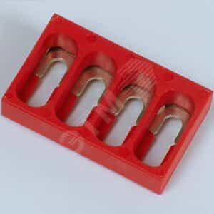 HSCB/6/PO/4 короткозамкнутая перемычка 4 полюса (ZHB204-RET)