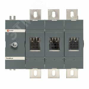 Рубильник 1600A 3P без рукоятки управления        TwinBlock (tb-s-1600-3p)