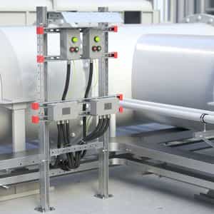 Купить Комплект монтажных профилей на раму для крепления 2 оболочек одного типоразмера с видом защиты Ex e, горячеоцинкованный, длина 900мм (EX-E2FPR09) Комплект монтажных профилей на раму для крепления 2 оболочек одного типоразмера с видом защиты Ex e, горячеоцинкованный, длина 900мм (EX-E2FPR09)