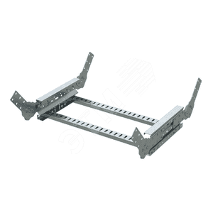 Угол вертикальный лестничный 150х700 цинк-ламельный (ULF057ZL)