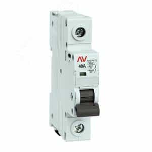 Выключатель нагрузки AVN 1P 40A EKF AVERES (avn-1-40-av)