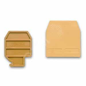 HMT.10/PTGR Изолятор торцевой серый для HMM.10 (ZHM331GR-RET)