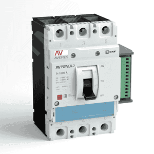 Автоматический выключатель AV POWER-5/3 1600А 70kA ETU6.0 EKF AVERES (mccb-53-1600M-6.0-av)