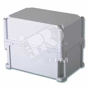Корпус пластиковый IP67 600х400х235 H=110 сплошные стенки непрозрачная крышка (564900)