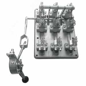 Разъединитель РПС-4 400А левый привод, без ППН EKF PROxima (rps-400l)