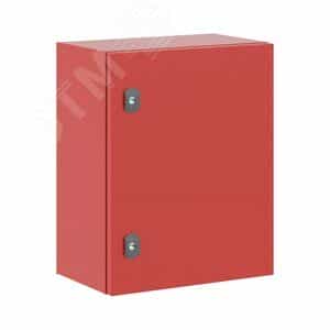 Корпус сварной навесной серии ST с М/П 500x400x250мм RAL3000 (R5ST0549-RAL3000)