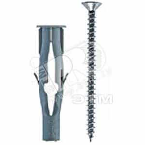 Купить Винт 3.5х50 мм с дюбелем F6 (06541) Винт 3.5х50 мм с дюбелем F6 (06541)
