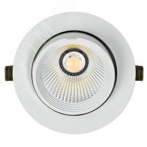 LIGHTING PRO Светильник светодиодный коленчатый ДВО 1822 35Вт 4000К IP20 круг белый LTP-DSO0-1822-35-40-K01