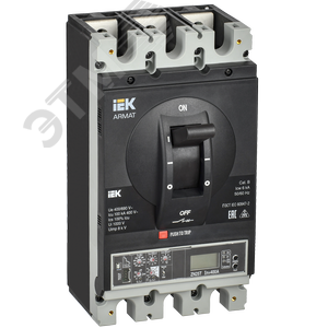 ARMAT Автоматический выключатель в литом корпусе 3P H 100кА 400А эл. пр. IEK AR-MCCB-3H-100-0400A-ELPC