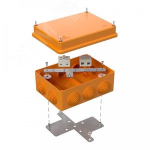 Коробка огнестойкая для о/п 40-0310-FR10.0-4 Е15-Е120 150х110х70 40-0310-FR10.0-4