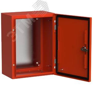 Корпус металлический ЩМП-40.30.20 TITAN 5 УХЛ1 IP66 RAL3020 красный TI5-13-N-040-030-020-66