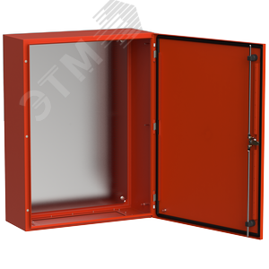 Корпус металлический ЩМП-80.60.25 TITAN 5 УХЛ1 IP66 RAL3020 красный TI5-13-N-080-060-025-66