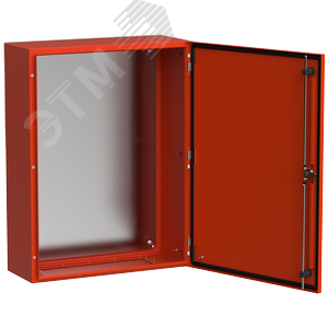 Корпус металлический ЩМП-80.60.30 TITAN 5 УХЛ1 IP66 RAL3020 красный TI5-13-N-080-060-030-66