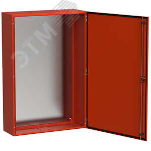 Корпус металлический ЩМП-120.80.30 TITAN 5 УХЛ1 IP66 RAL3020 красный TI5-13-N-120-080-030-66