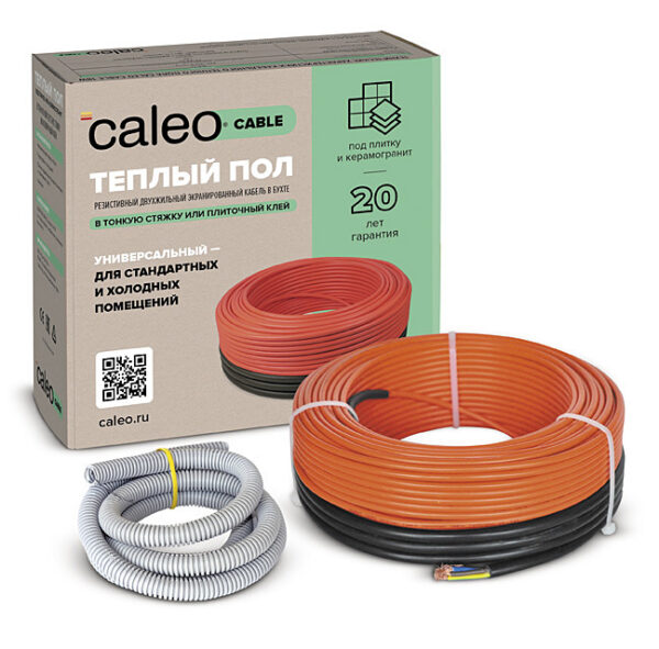 Нагревательная секция для теплого пола CALEO CABLE 18W 20 м 360 купить