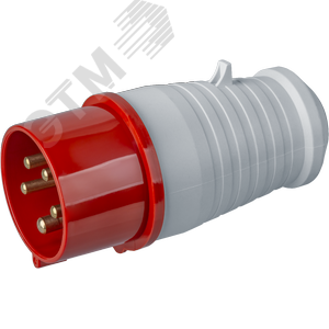 Вилка NCA-SR015-16-380 переносная 16А 3P+N+PE IP44 14286