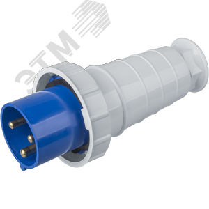 Вилка NCA-SR033-63-220 переносная 63А 2P+PE IP54 14290