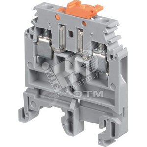 Клемма винтовая 4мм.кв. с разъединителем M4/6.SNBT ENT1SNA115987R0100